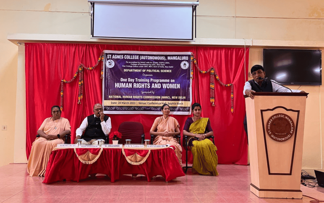 NHRC Sponsored Training Programme on Human Rights and Women