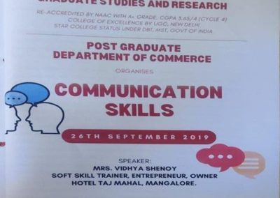 A Session on Communication Skills