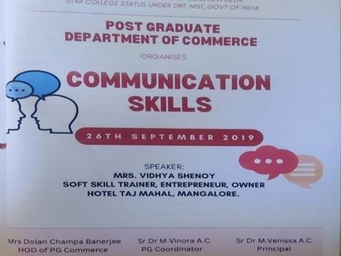 A Session on Communication Skills