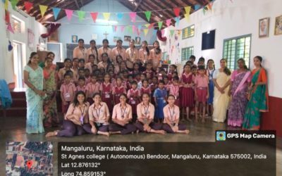 Extension activity conducted at adopted St. Joseph Higher primary school, Nanthoor Mangaluru