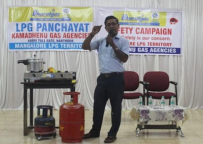 Safety Awareness Program by Bharath Gas Agencies