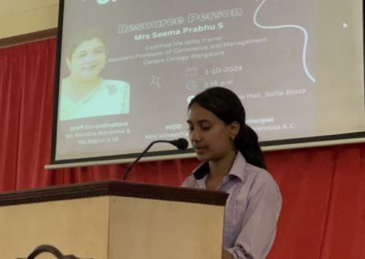 A workshop on Life Skills