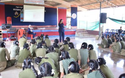 Health awareness and check-up camp at government high school, manchi, kolnadu