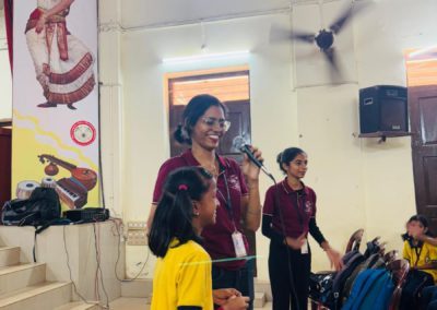 An Outreach Program and Session on Mobile Phones held at BEM Moegling School