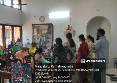 Old Age Home visit