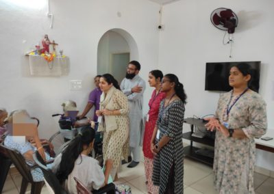 Old Age Home visit