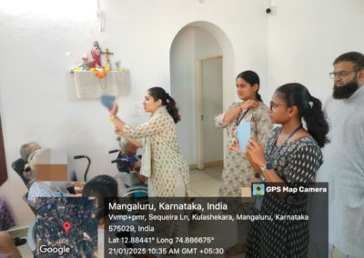 Old Age Home visit