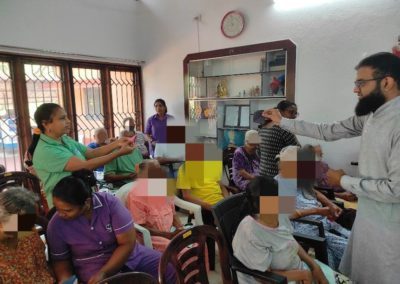 Old Age Home visit