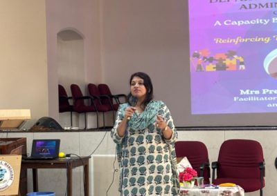 Report on Capacity Building Programme on “Reinforcing Teams with Dynamics”