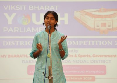 Viksit Bharat Youth Parliament Program