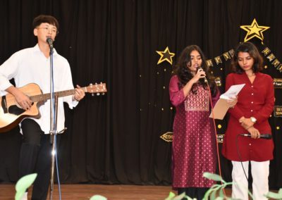 Farewell programme for the three retiring teachers