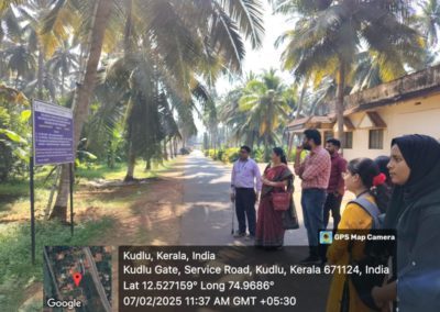 Field Visit – Department of statistics