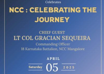 NCC: Celebrating the Journey