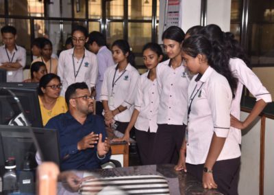 Visit to Vijayavani Printing Press