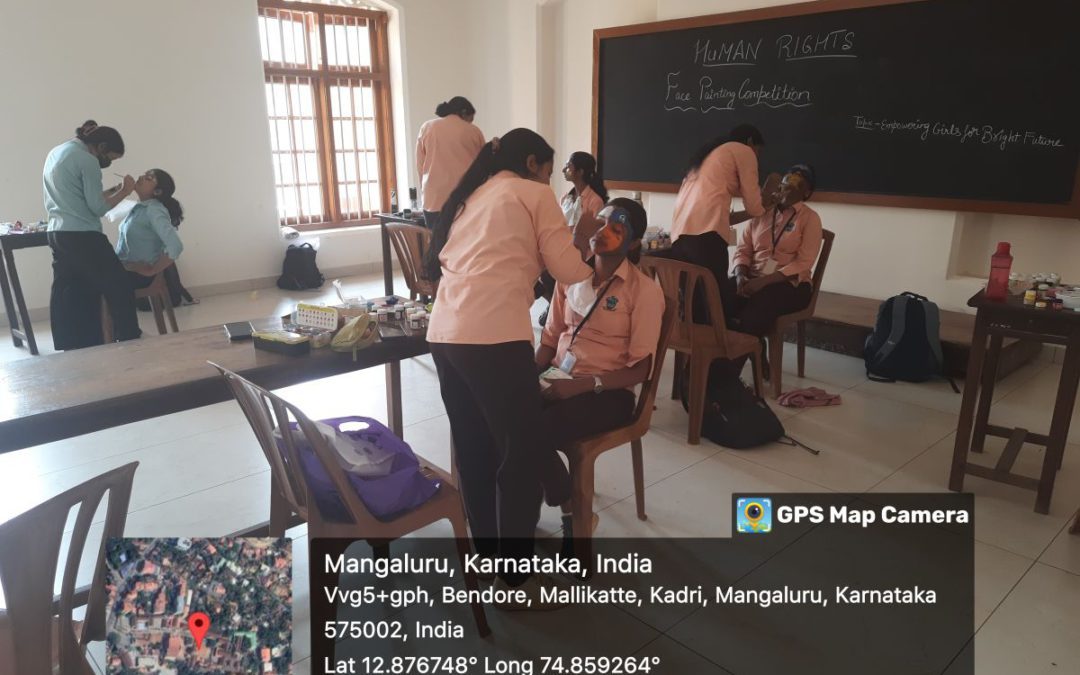 Face Painting Competition: Empowering Girls for Bright Future