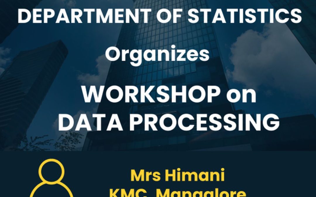 Workshop on Data Preprocessing