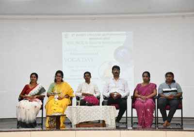 Celebration of International Yoga Day